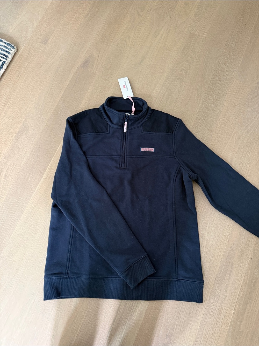 Vineyard Vines Women’s Shep Shirt Navy Quarter-Zip Pullover